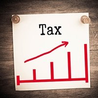 Tax rates rise twice as fast in the UK than the international average