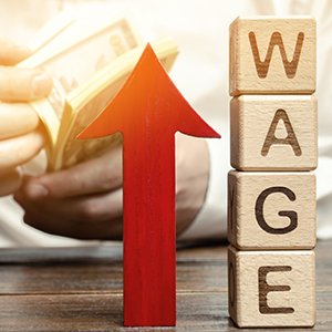 Wages rise at the fastest rate in a decade