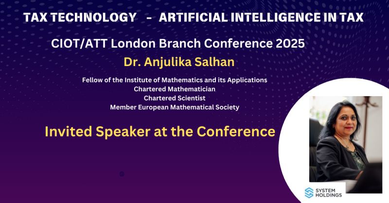 Speaker at the CIOT/ATT London Branch Conference!